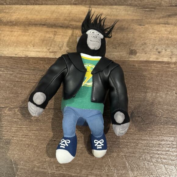 Ty Beanie Babies SING Movie Johnny The Gorilla 9” Beanbag Plush 2017 READ - Picture 1 of 7
